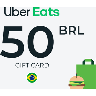 Uber Eats Gift Card 50 BRL Key - BRAZIL