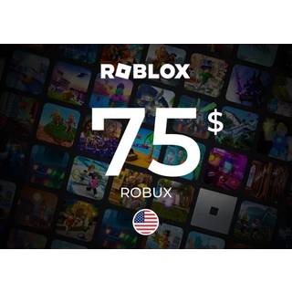Roblox Gift Card 75 USD Key - UNITED STATES