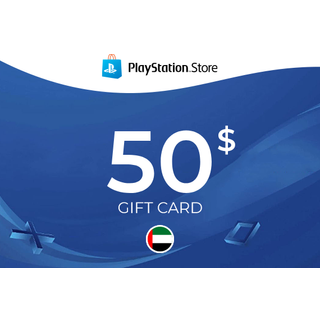 PlayStation Gift Card 50 USD - UNITED ARAB EMIRATES