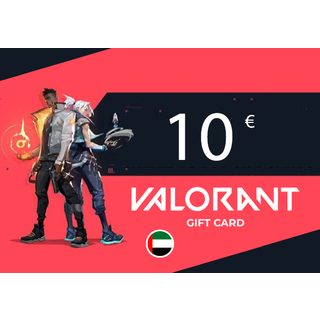 VALORANT Gift Card 10 EUR Key - MIDDLE EAST AND NORTH AFRICA