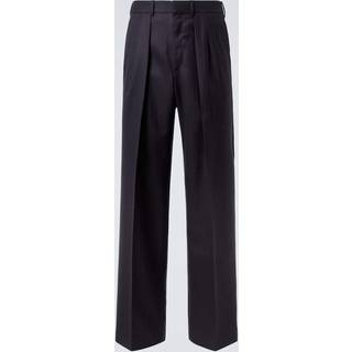 Tom Ford Pinstripe wool straight pants - blue - EU 56