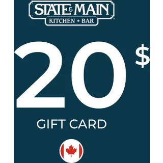 State & Main Gift Card 20 CAD Key - CANADA