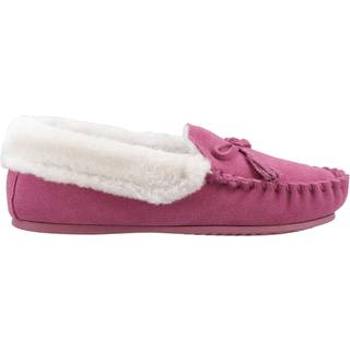 Hush Puppies Hush Puppies Pink Agnes Faux Fur Slippers