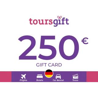 ToursGift Gift Card 250 EUR Key - GERMANY