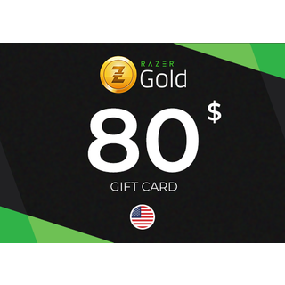 Razer Gold Gift Card 80 USD Key - UNITED STATES