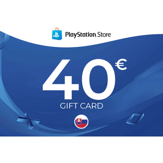 PlayStation Gift Card 40 EUR - SLOVAKIA