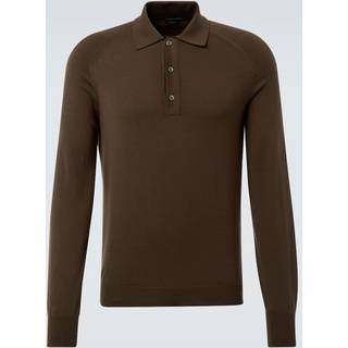 Tom Ford Wool polo shirt - brown - EU 46
