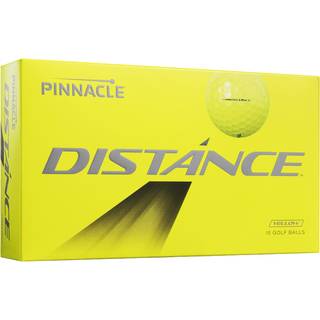 Pinnacle Distance golfbolde - pakke med 15 stk., gul
