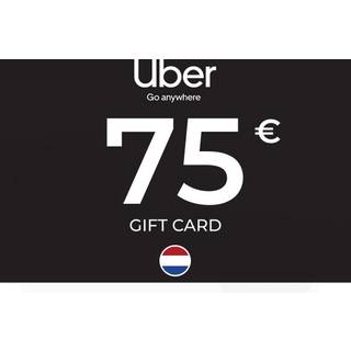 Uber Gift Card 75 EUR Key - NETHERLANDS