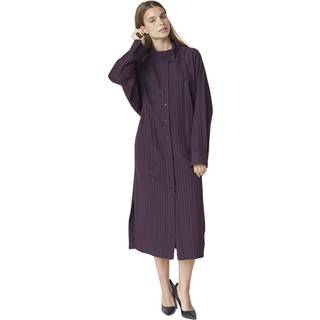 Co´Couture - Trinnycc Stripe Batwing Dress 46011 - 67 - Plum