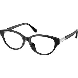 Swarovski Kvinde Swarovski SK2058D 1038 Optiske stel Acetat Sort Transparent Pantos Normal