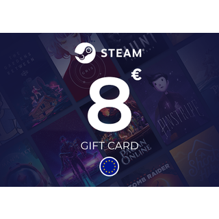 Steam Wallet Gift Card 8 EUR Key - EU