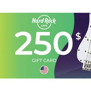 Hard Rock Cafe Gift Card 250 USD Key - UNITED STATES