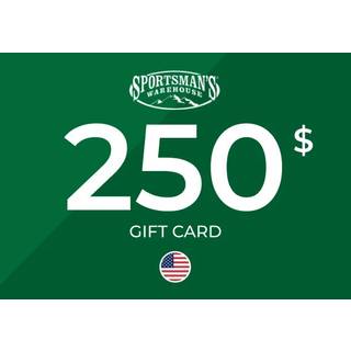 Sportsman's Warehouse Gift Card 250 USD Key - UNITED STATES