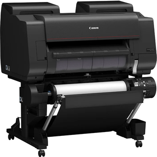 Canon imagePROGRAF GP-2600S RU-23 24" storformatprinter inkl. ekstra rulleholer, printerstand og DK pakke