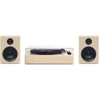 Crosley DEAN Turntable stereo system (Soft Sand)