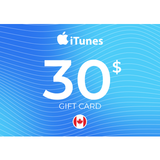 Apple iTunes Gift Card 30 CAD Key - CANADA