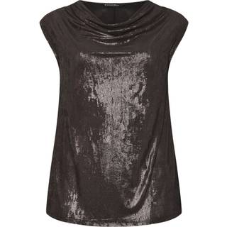 Evans Evans top med draperet hals