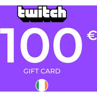 Twitch Gift Card 100 EUR Key - IRELAND