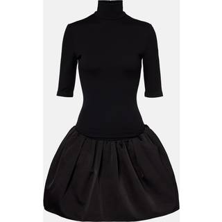 Magda Butrym Cotton and silk minidress - black - XXS