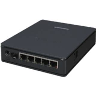 Mikrotik hAP ax S 1800 Mbit/s Sort Strøm over Ethernet (PoE)