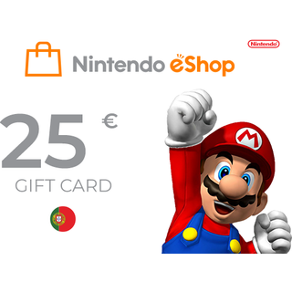 Nintendo eShop Card 25 EUR Key - PORTUGAL