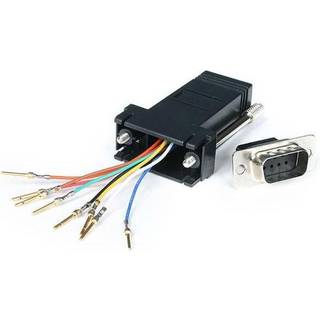 StarTech.com GC98MF kabel kønsskifter DB-9 RJ-45 Sort