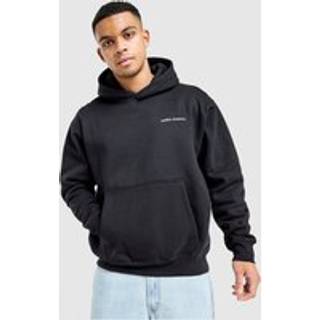 Unlike Humans Ridge Hoodie, Sort - L