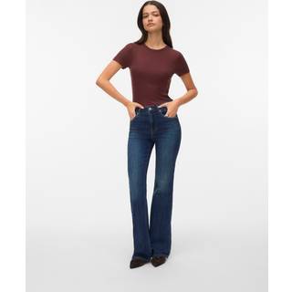 Vmella Mid Rise Bootcut Fit Jeans