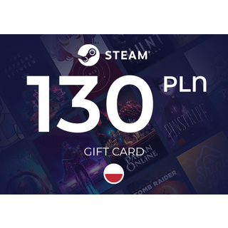 Steam Wallet Gift Card 130 PLN Key - POLAND