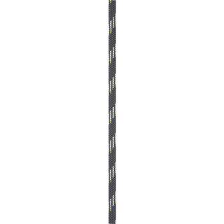 Fald med splejset Nøglesjækel Liros Dynamic Color Max Load System (MLS), Dyneema SK78-kerne, 32- / 24-flettet High Tenacity-polyesterkappe, mørkegrå/hvid, 40 meter x Ø12 mm
