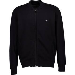 Fynch-Hatton Herren Cardigan schwarz unifarben