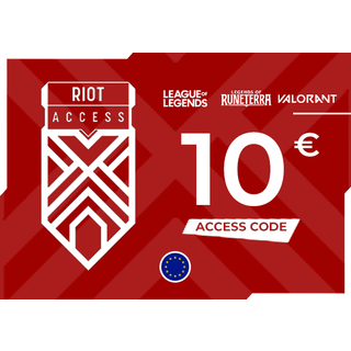 Riot Access Code 10 EUR Key - EU