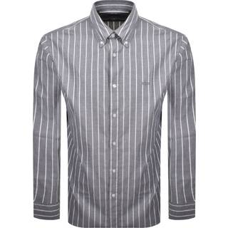 BOSS Ricoplus Long Sleeved Shirt Dark Blue