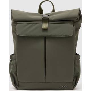 Reiss Reiss Khaki Green Pascal Technical Roll-Top Backpack