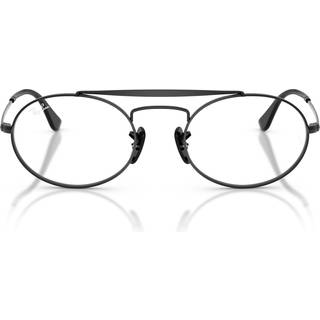 Ray - Ban Unisex Ray - Ban RX3775VM F134 Optiske stel Metal Sort Transparent Rund Normal