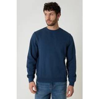 Threadbare Threadbare Blue Crew Neck Sweatshirt