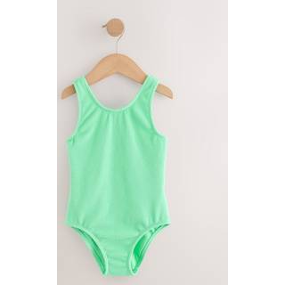 Next Green Crinkle Swimsuit (3-16yrs)