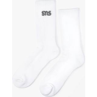 SNS Hi-Sock - WHT/BLK - unisex - S/M - BLK