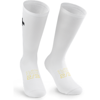 Assos forår/efterår P1 cykelstrømper hvid - Størrelse 39-42