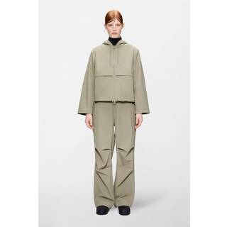 Rains Suva Hardshell Short String W Jacket | Regnjakke | Beige | M | Dame - Beige - M