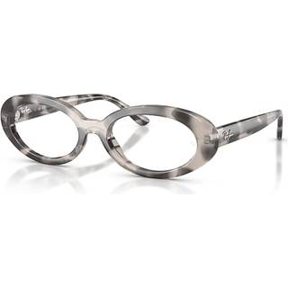 Ray - Ban Kvinde Ray - Ban RX2223V 8480 Optiske stel Acetat Grå Transparent Rund Normal