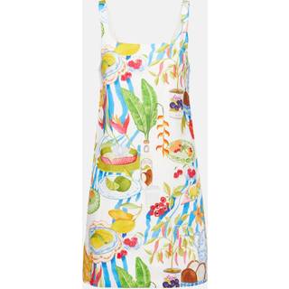 Farm Rio Printed linen minidress - multicoloured - S