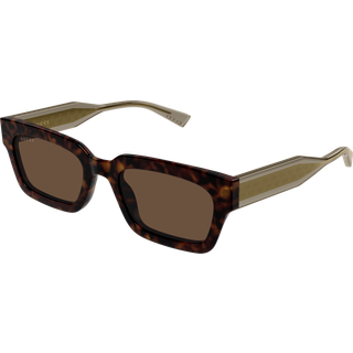 Gucci Mand Gucci GG2069S 002 Solbriller Acetat Havana Brun Firkantet