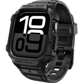 Spigen Rugged Armor Pro Urrem til Apple Watch 42mm - Sort