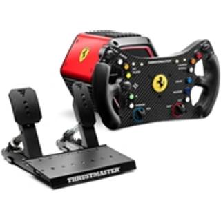Thrustmaster T818 Ferrari 488 GT3 Simulator Sort, Rød USB Rat + Pedaler Analog/digital PC --> På fjernlager, levevering hos dig 26-06-2026