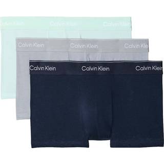 Calvin Klein  3 Pack Low Rise Trunks Icon Cotton Stretch