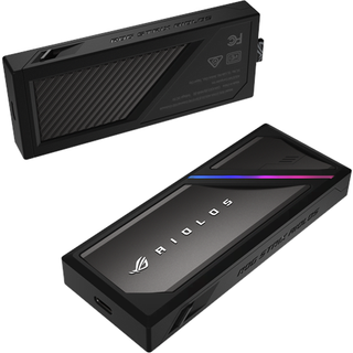 ASUS ROG Strix Aiolos SSD kabinet Sort M.2 --> På fjernlager, levevering hos dig 08-06-2026