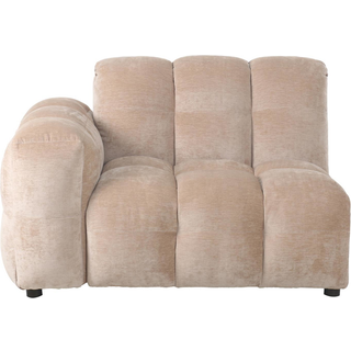 Modulsofa Dutchbone Element – modulopbygget sofa i stenlysgrå polyester