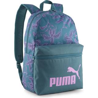 PUMA Phase All-Over Print 22L Backpack, Accessories, Emerald Ice/Rosy Outlook/Floral Aop, OSFA